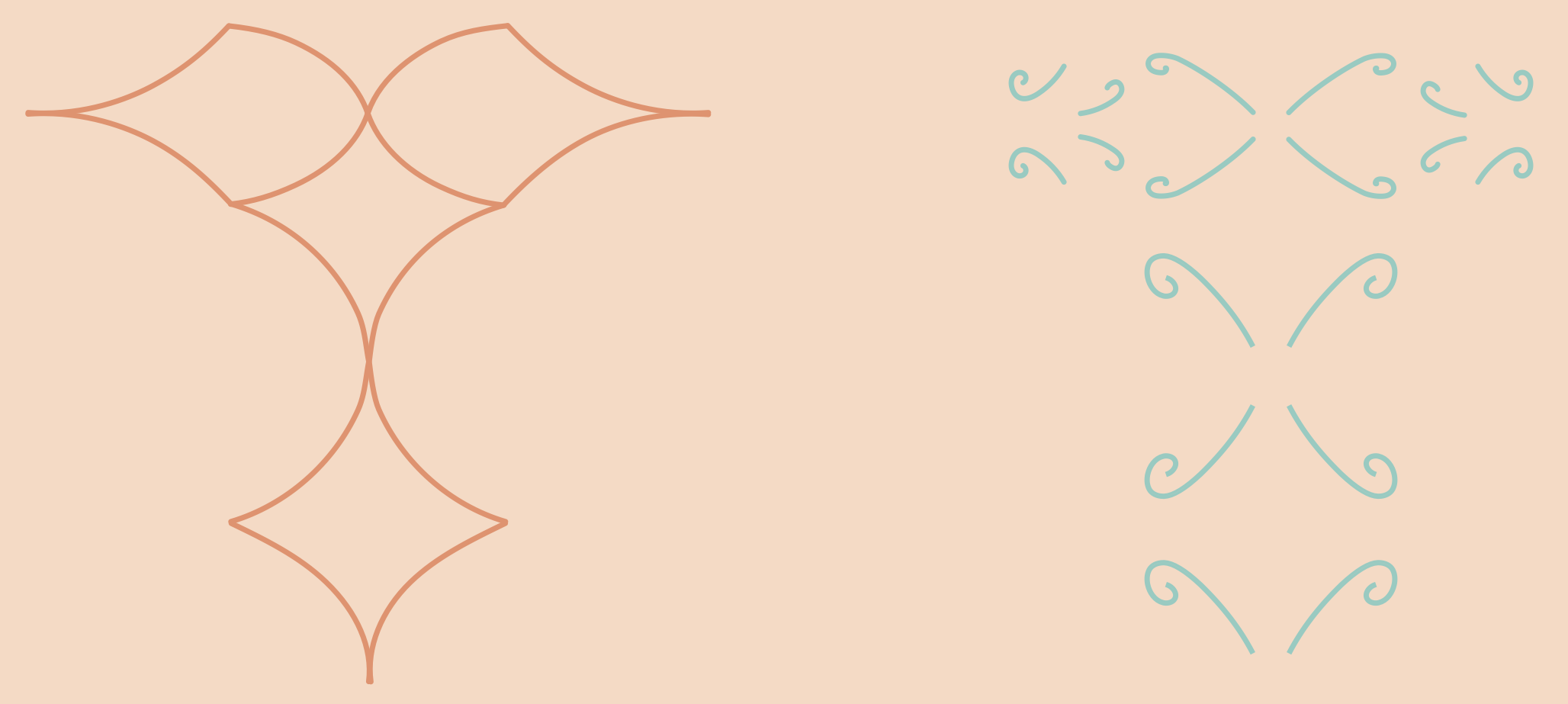 Textile Embroidery Graphic Elements